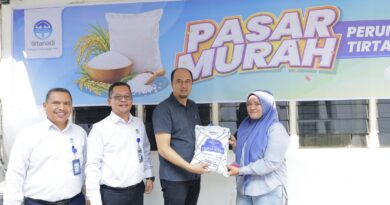 Peduli Sesama, Perumda Tirtanadi Gelar Pasar Murah