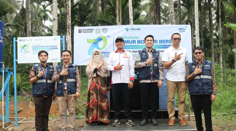 HUT ke-70 SUCOFINDO: Dukung Akses Air Bersih untuk Negeri melalui Sumur Bor di Kalimantan Barat HUT ke-70 SUCOFINDO: Dukung Akses Air Bersih untuk Negeri melalui Sumur Bor di Kalimantan Barat