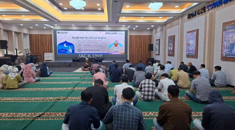 Tingkatkan Pemahaman Ibadah, BRI Region 6 Bahas Sholat Qashar dalam Pengajian Jumat Rutin