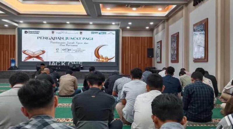 BRI Region 6 Gelar Pengajian Jumat Rutin, Perkuat Keimanan dan Silaturahmi Pekerja BRI Region 6 Gelar Pengajian Jumat Rutin, Perkuat Keimanan dan Silaturahmi Pekerja