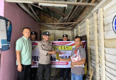 Polres Tanjung Balai Gelar Minggu Kasih di Teluk Nibung, Salurkan Sembako dan Serap Aspirasi Warga