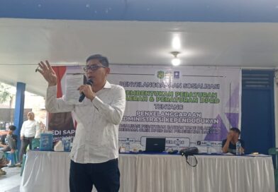 Edi Saputra Sosper Adminduk: “Warga Jual-Belikan Rekening Bank Segera Tutup Akan Berurusan dengan Polisi”